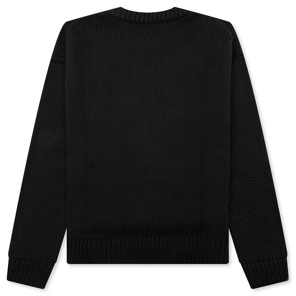 Boyfriend Loose Fit Sweater Black