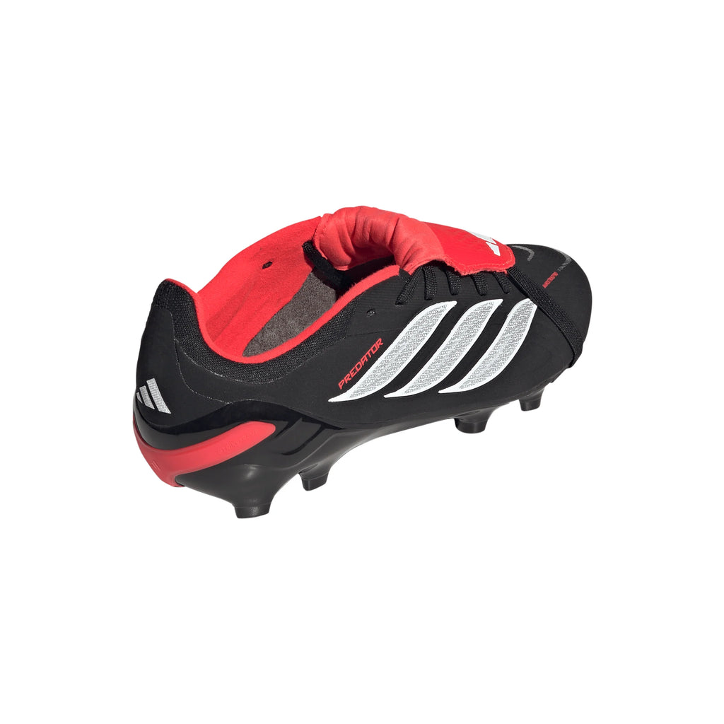 adidas Predator Elite Fold Over Tongue FG Firm Ground Youth Soccer Cleats Black
