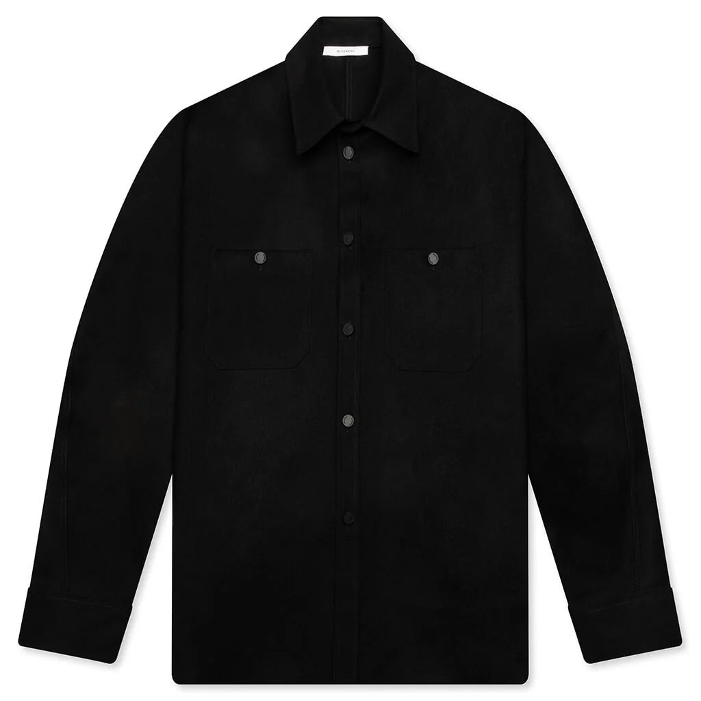Couture Seam Shirt Black