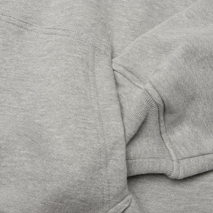 Rhude Athletic Hoodie Heather Grey White