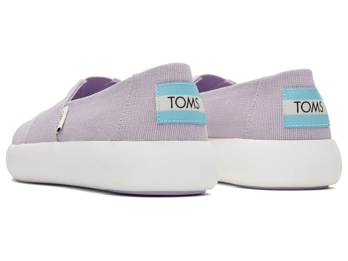 Zapatos Alpargatas TOMS Color Lila para Mujer