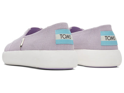 Zapatos Alpargatas TOMS Color Lila para Mujer