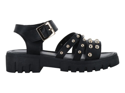 Sandalias MeliAna Negras para Mujer