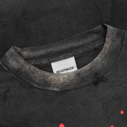 S S T Shirt Smile Black
