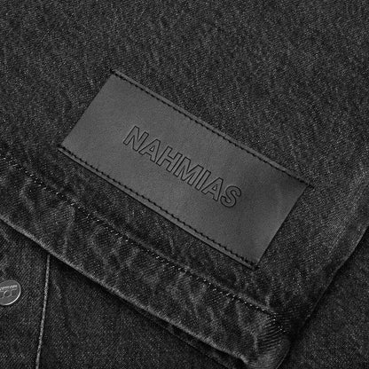 Heart Patchwork L S Shirt Heart Charcoal Wash