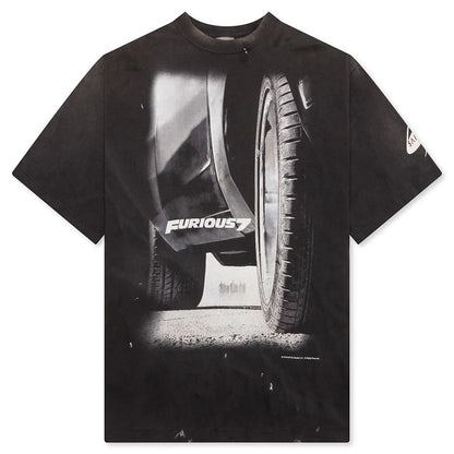 Saint M6 x Fast Furious 7 See You Again S S Tee Black