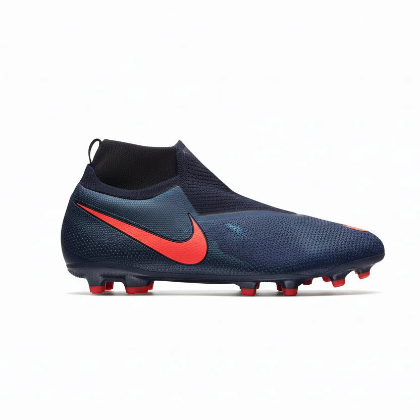 Nike Phantom Vison Elite DF MG Multi Ground Youth Soccer Cleats Obsidian Black