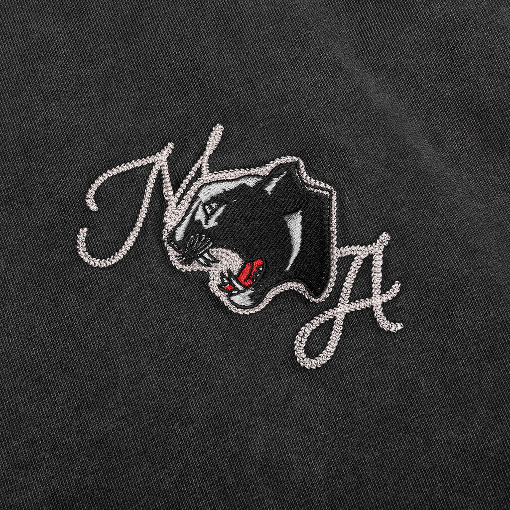 Vintage Panther Oversized Tee Black