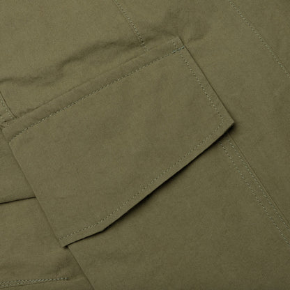 Compact Cotton Cargo Pants Khaki
