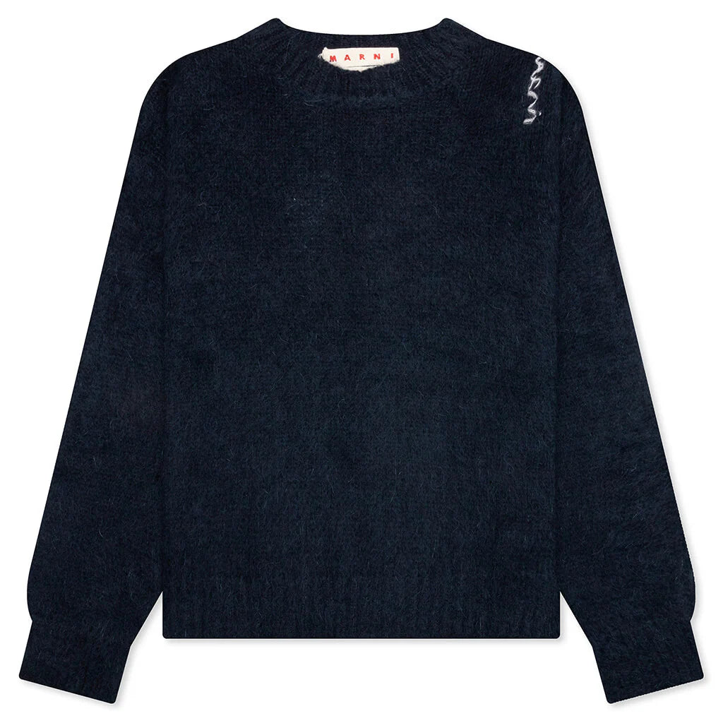 Roundneck Knitted Sweater Midnight