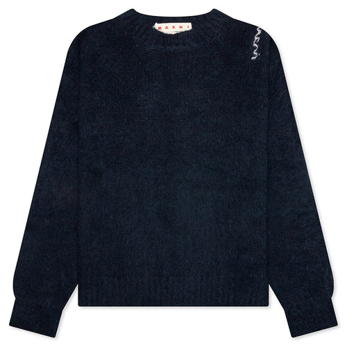 Roundneck Knitted Sweater Midnight