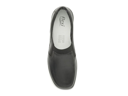 Zapatos Planos Flexi Negros para Mujer