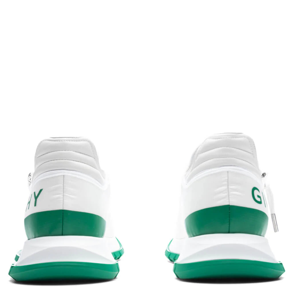 Spectre Zip Runners White Green