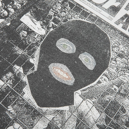 Saint M6 x Jamie Reid Mask S S T Shirt White