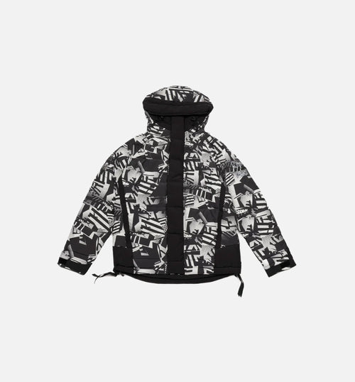 Nemen Storm Down Mens Jacket Black White