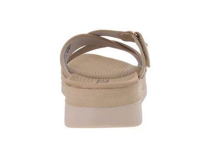 Sandalias ROZE Plataforma Camel para Mujer