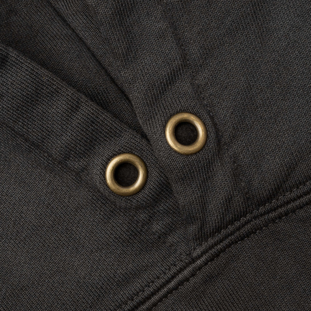 Size Logo Hoodie Black