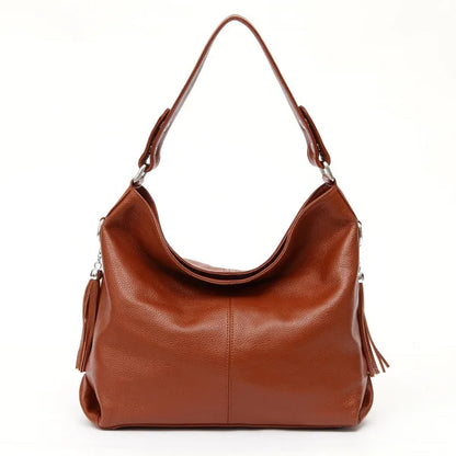 Bolsa de Ombro de Couro Bolzano