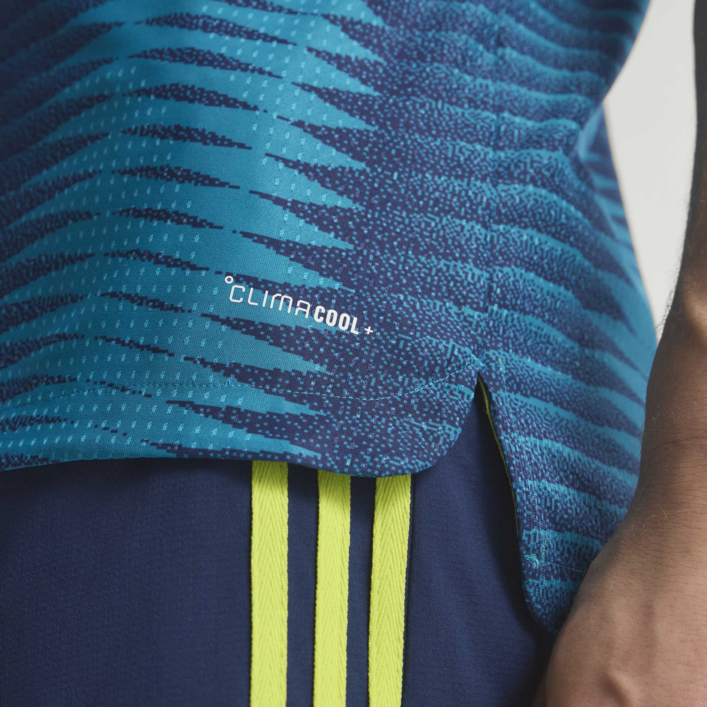 adidas Colombia Away Authentic Mens Soccer Jersey 2026 Mistery Petrol Navy