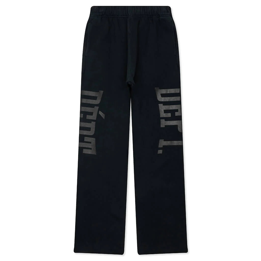 Dépt Post Workout Sweatpants Washed Black