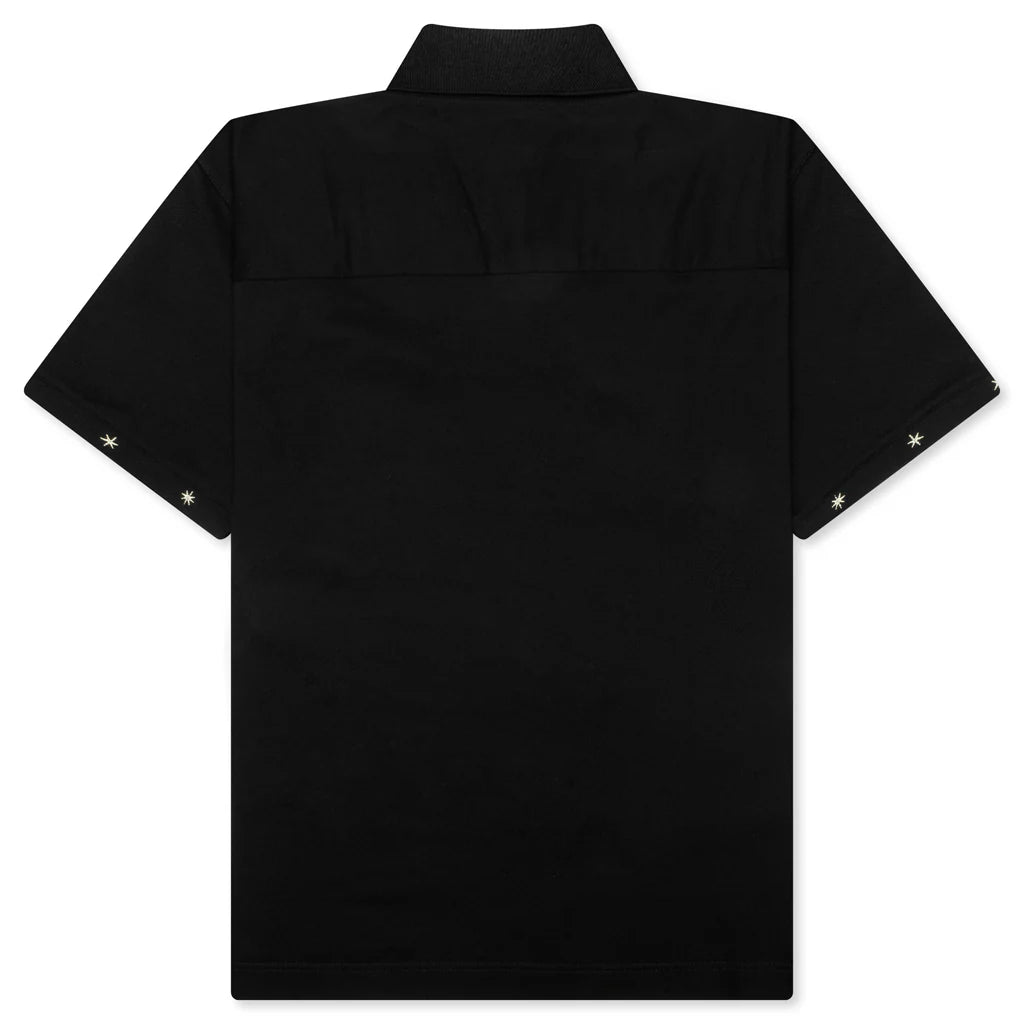 Silk Base Polo Black