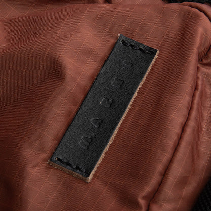 Shopping Bag Rust Black