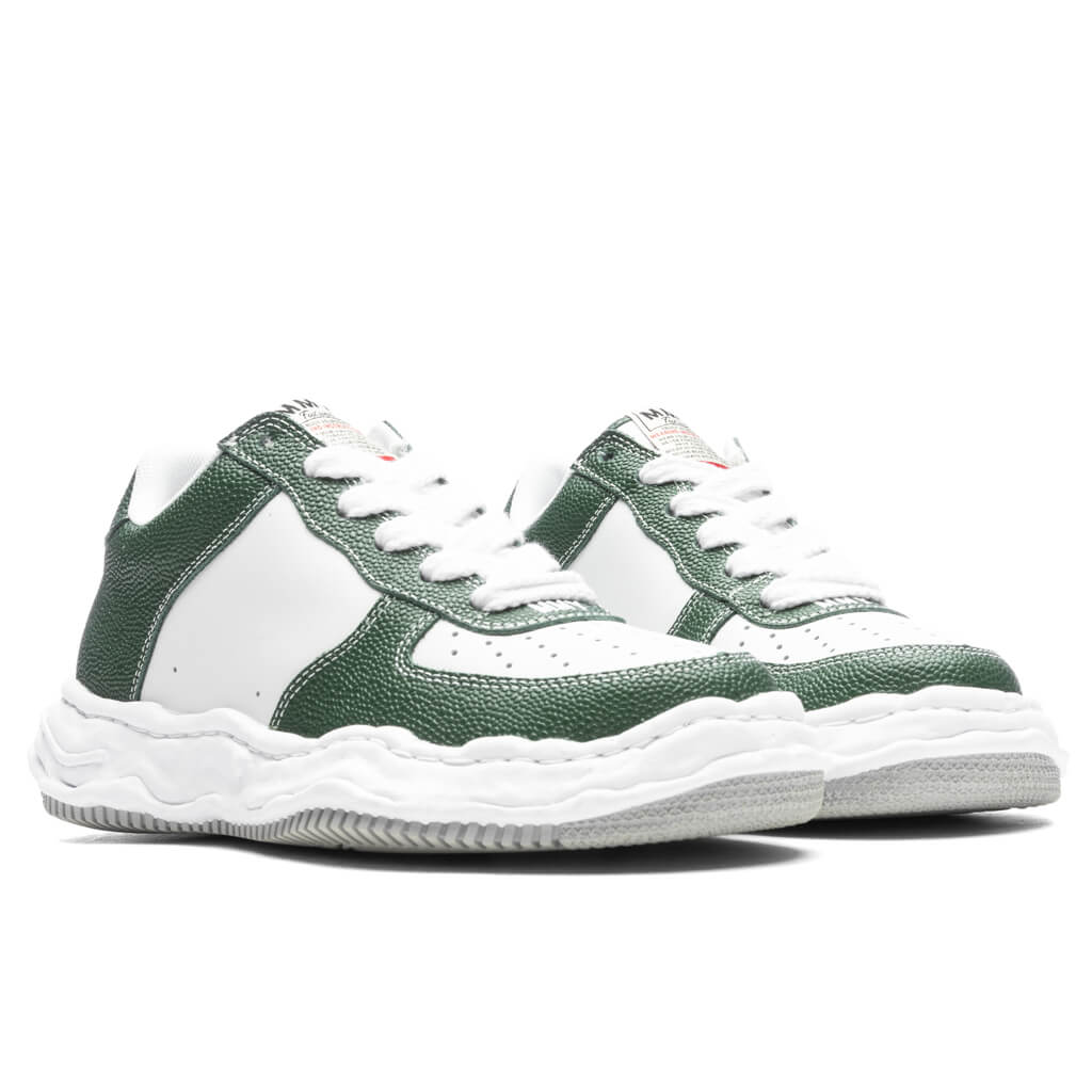 Wayne Low OG Sole Basket Leather Green White