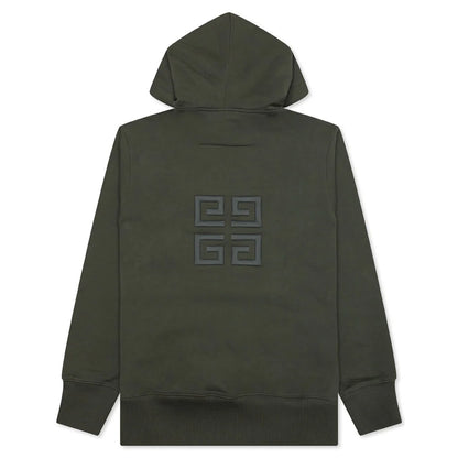 Classic Fit Hoodie Greyish Green
