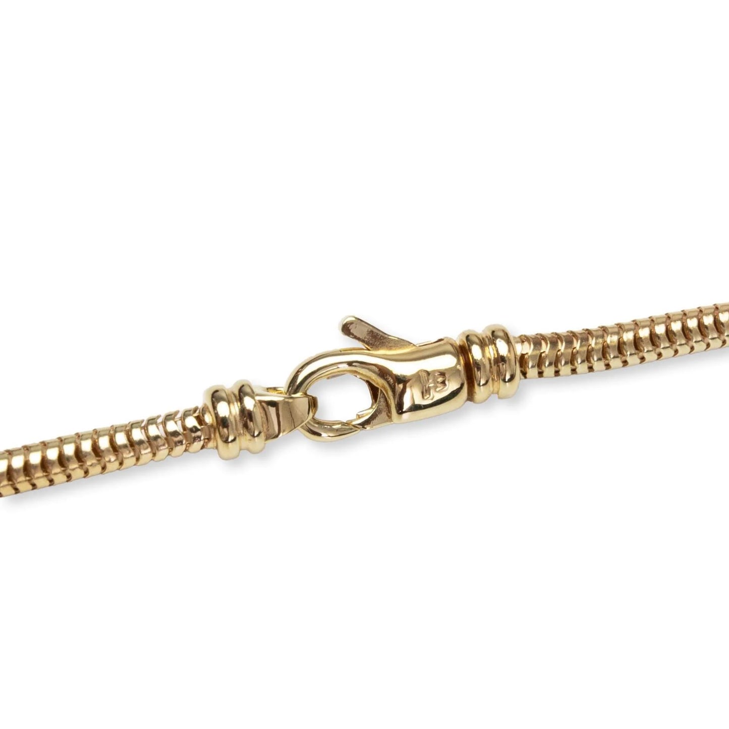 Snake Chain Gold S925 Sterling Silver with 18K Gold Plating
