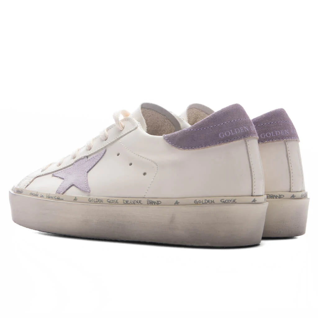Womens Hi Star White Lilla Lilac