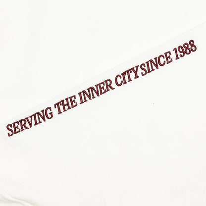 1988 Full Zip Hoodie White