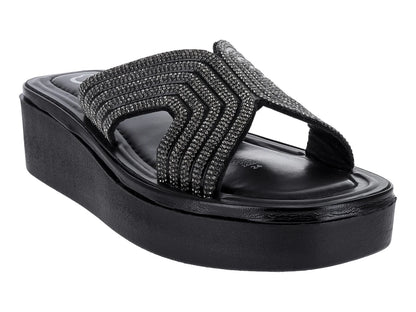 Sandalias de Plataforma Nomadas Negro para Mujer