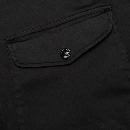 Regular Fit Overshirt Black