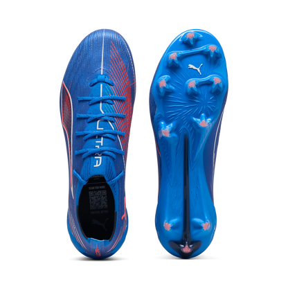 PUMA Ultra 6 Ultimate Womens Firm Ground Soccer Cleats Blue White