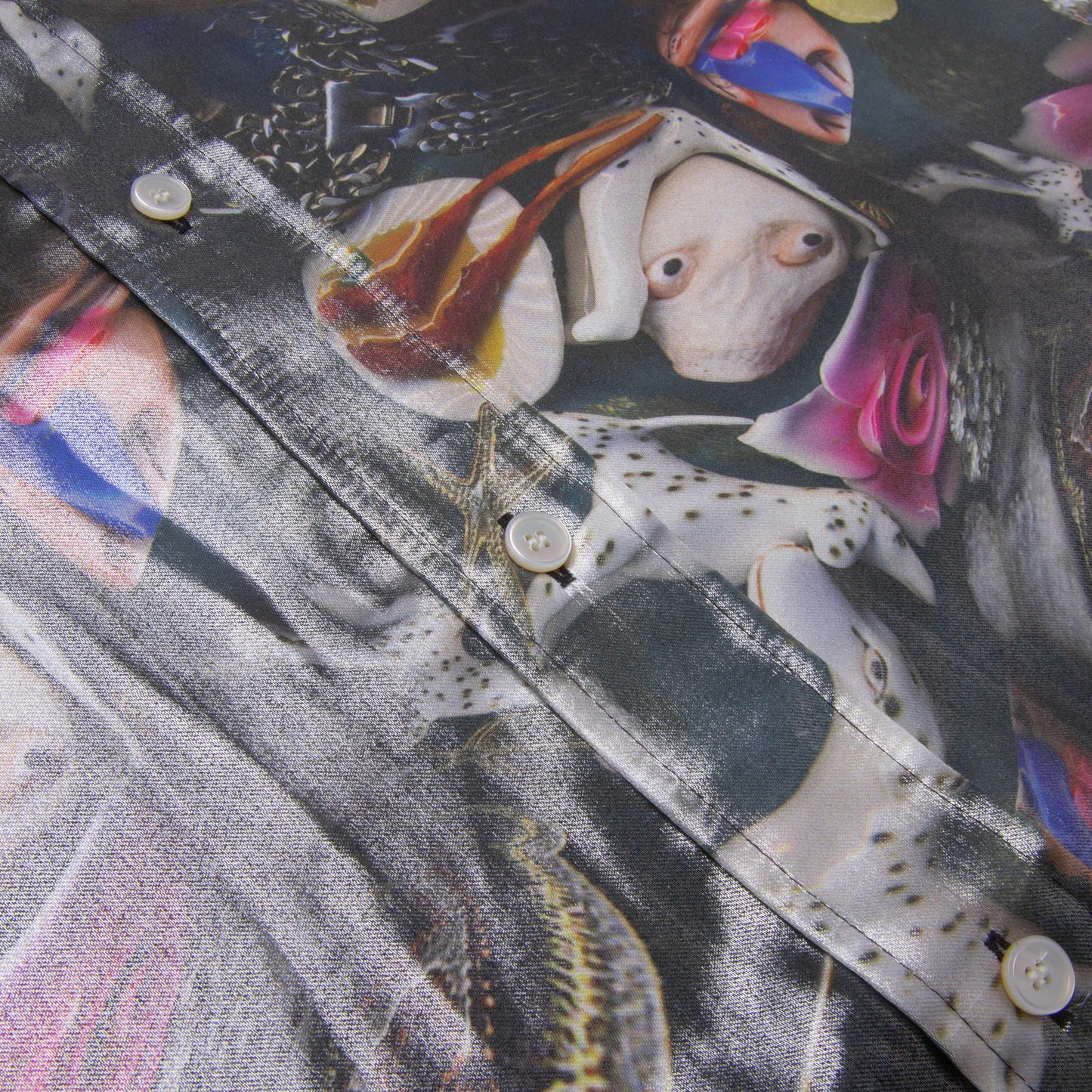 Short Sleeve Shirt Black Multi
