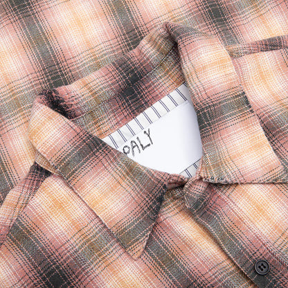 Dockweiler Flannel Overshirt Tan