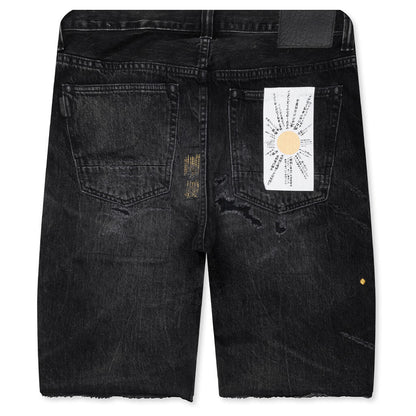 Kawasaki Short Kuro Rip And Repaired Black