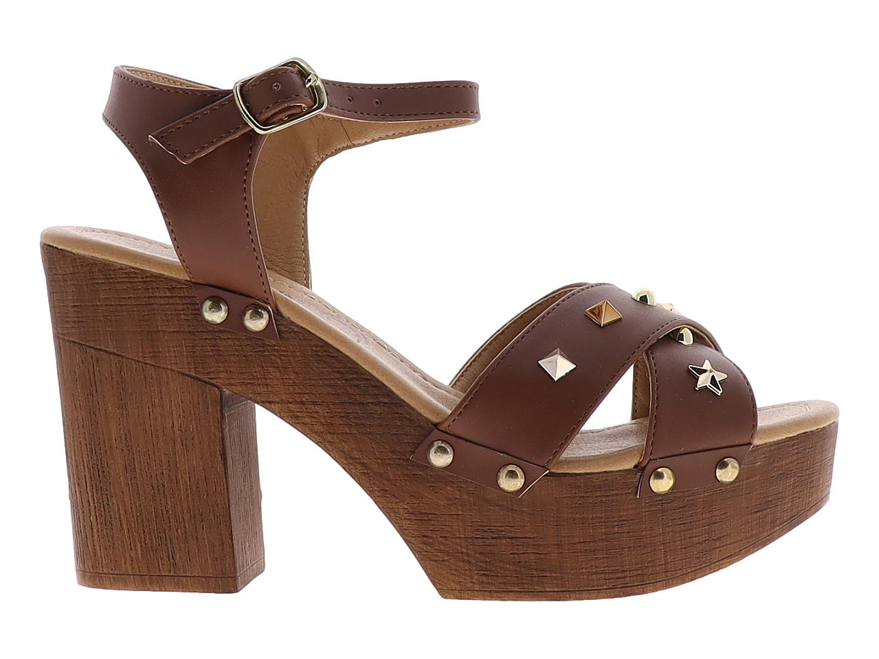 Sandalias Melissa Garcia Color Tan para Mujer