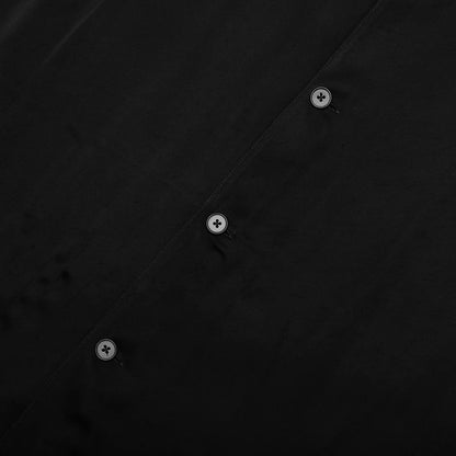 Fluid Viscose Shirt Black