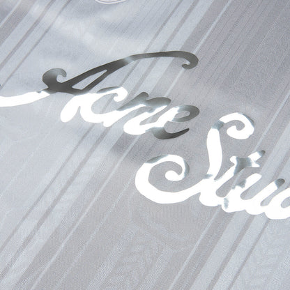Logo Sports Jersey Top Grey