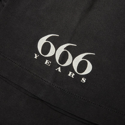 Saint 666 S S T Shirt Black