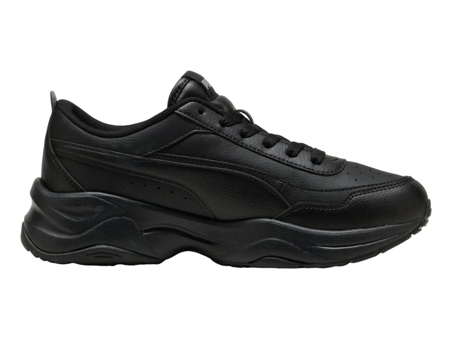 Tenis Puma Cilia Mode Negro y Plata para Mujer