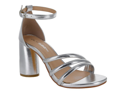 Zapatillas Clasben Tirana Plata para Mujer
