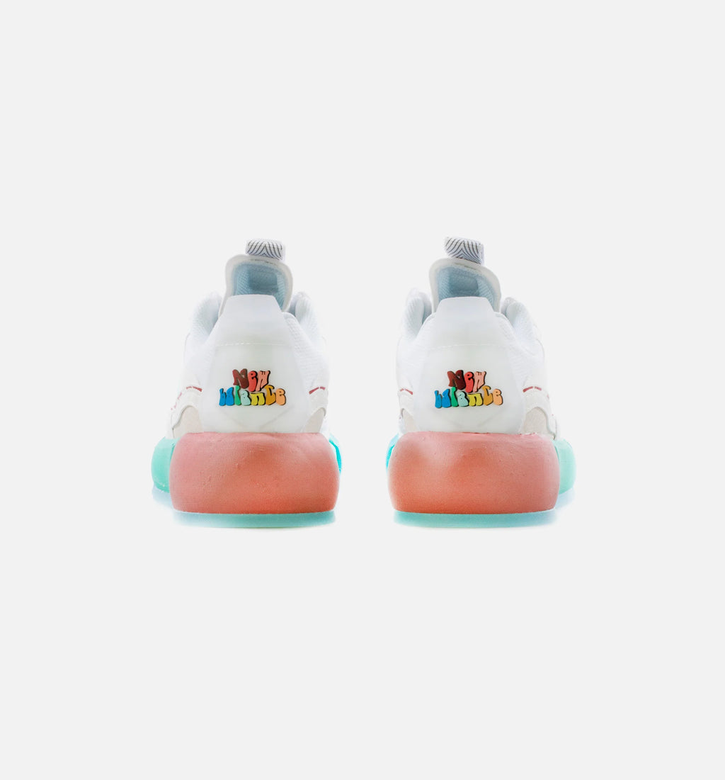 Vision Racer Trippy Summer Mens Lifestyle Shoe White Blue