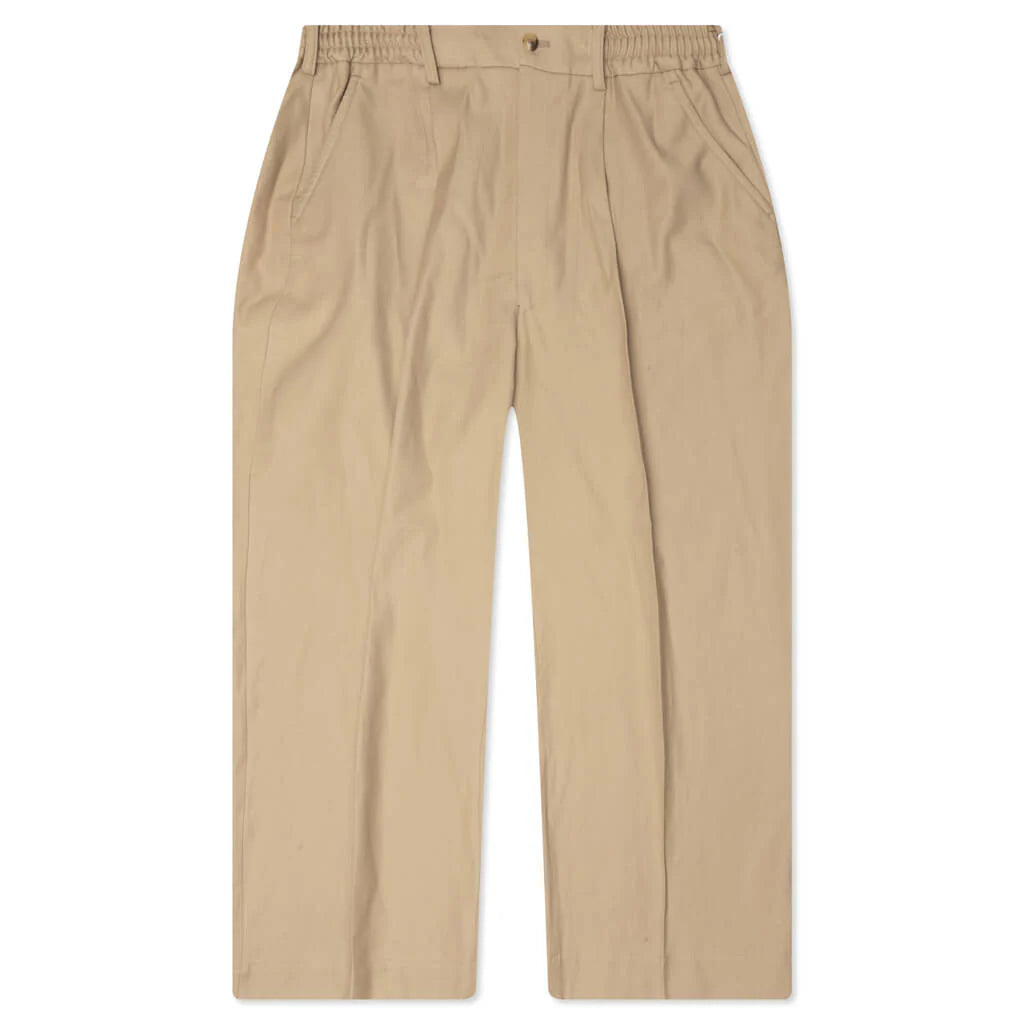Double Weave Pant Beige