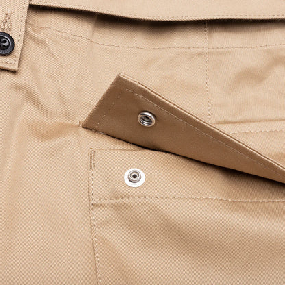 Cotton Chino Pants Beige