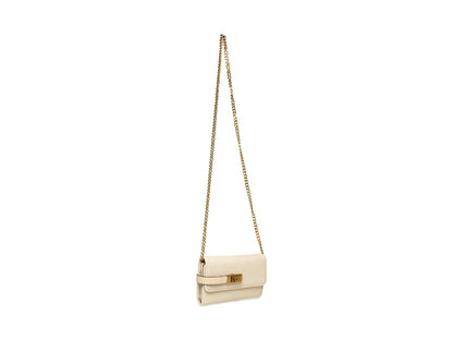 Bolsa Steve Madden Baxell Color Bone Gold para Mujer