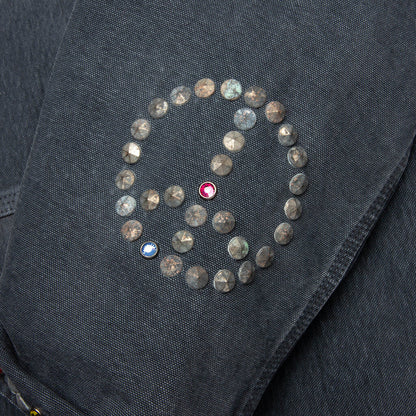 Satoshi 9 To 5 Work Jacket Washed Black