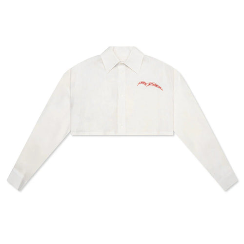 Womens Marni x No Vacancy Inn Shirt Limestone