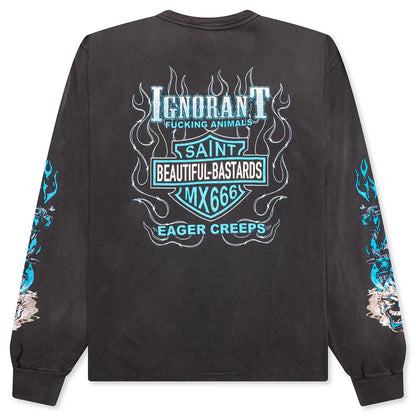 Beautiful Bastards L S Tee Black